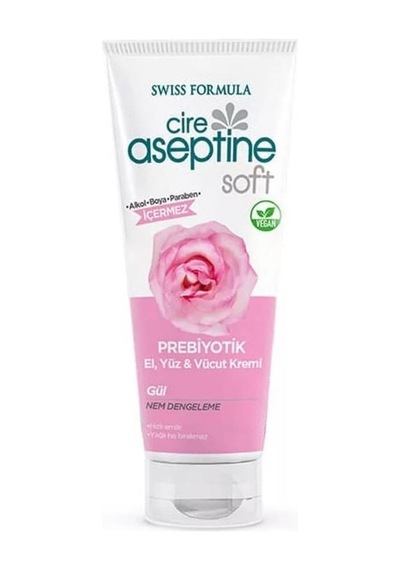 Cire Aseptine Soft Prebiyotik Gül 75 Ml Tüp
