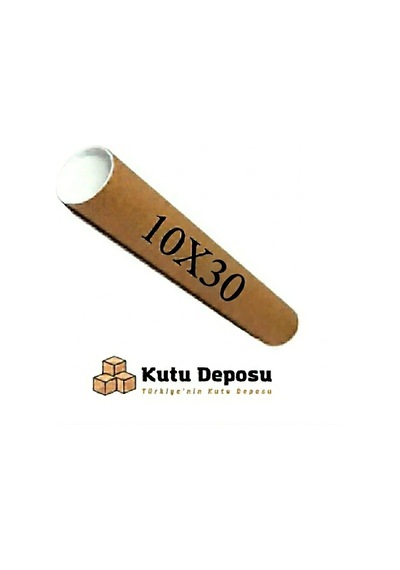10x30 Cm Kapaklı Silindir Postüp Rulo Gönderi Kutusu 5 Adet