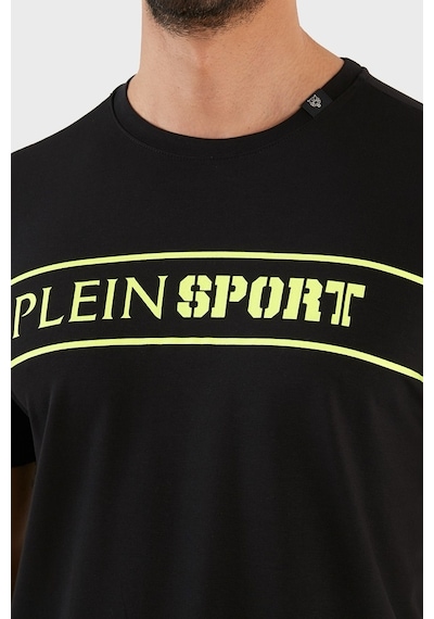 Plein Sport Erkek T Shirt Tıps101It99-Siyah