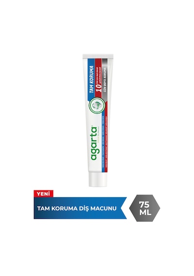 Agarta Doğal Tam Koruma 10 Etki Diş Macunu 75 ML