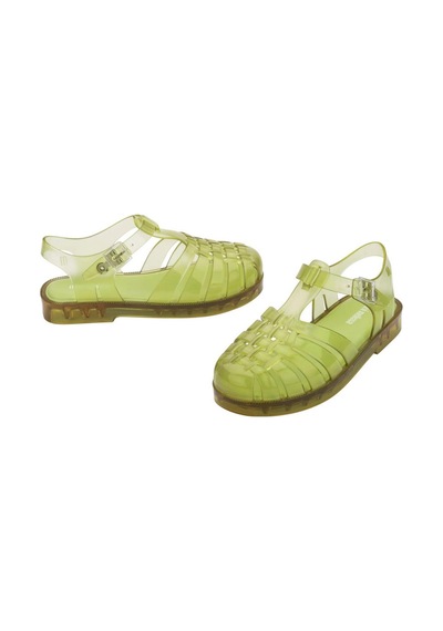 Mini Melissa Çocuk Possession Mint Transparan Sandalet Inf-14581 Yeşil