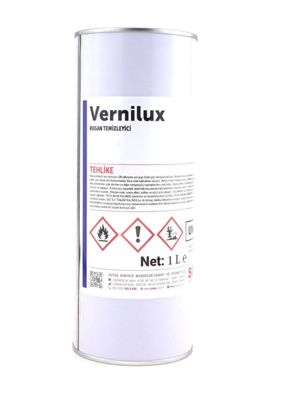 Duver Vernilux Profesyonel 1 Litre Rugan Temizleyici Beyaz