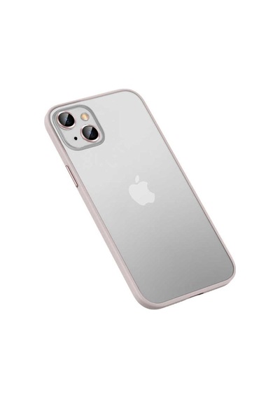 Apple Uyumlu iPhone 13 Kılıf Zore Retro Kapak Rose Gold