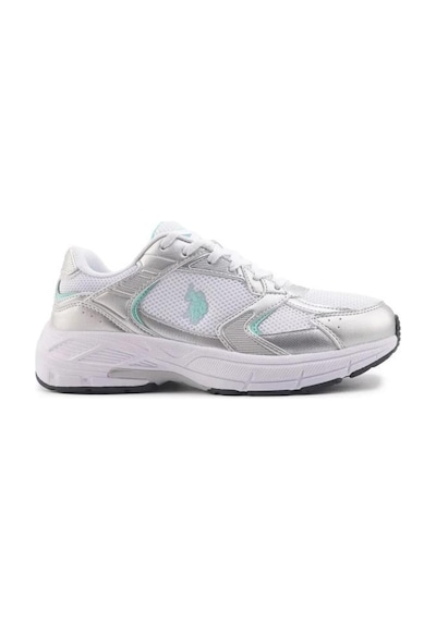 U.S. Polo Assn. U.s Polo Assn. Felıx Wmn 4fx Beyaz A Grı Yesıl Kadın Sneaker 001