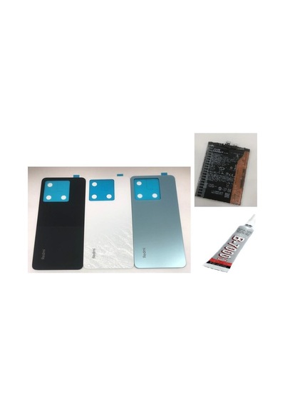 Redmi Note 13 Pro Arka Batarya Kapağı ,batarya Ve Mavi