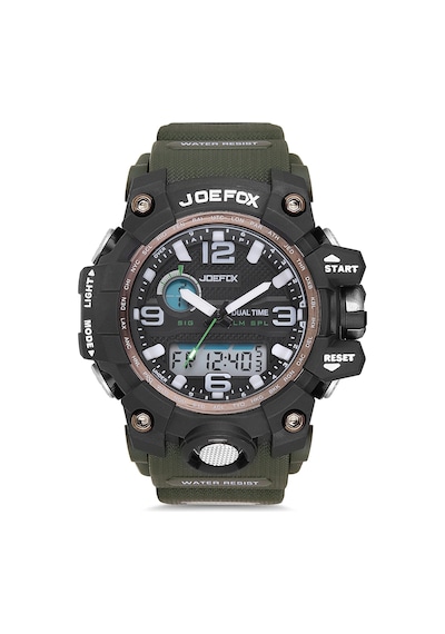 Joefox Analog Digital Silikon Kordon Unisex Kol Saati jf10044