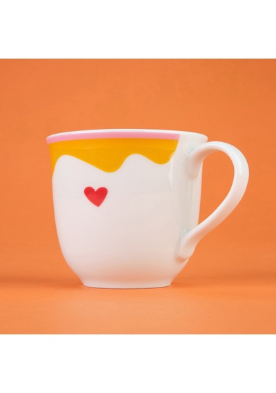 Kitchen Granny Kupa - Sarı / Pembe - 290 Ml Renkli