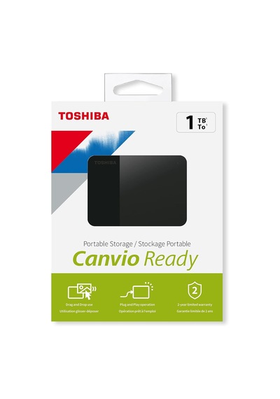 Canvio Ready 1tb 2.5 Usb 3.0 Taşınabilir Disk Siyah Hdtp310ek3aa