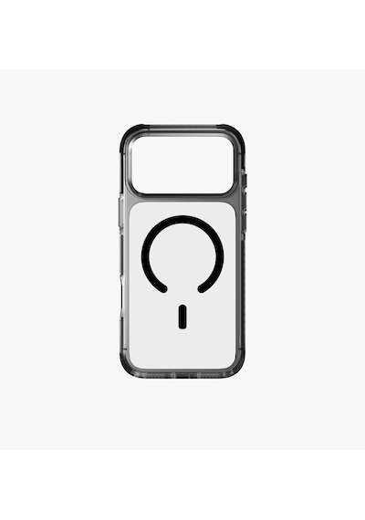 Apple Uyumlu iPhone 17 Pro Max Kılıf Combat Serisi Üç Katmanlı Shocksorb Magsafe Özellik Magclick Koruyucu Kapak Siyah