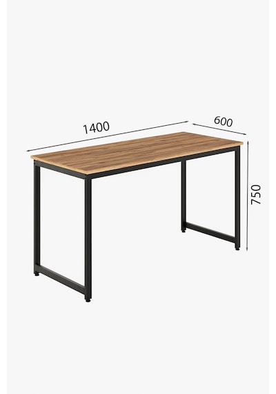Çalışma Bilgisayar Masası Ofis Masası 60 X 140 Cm - Atlantik Çam