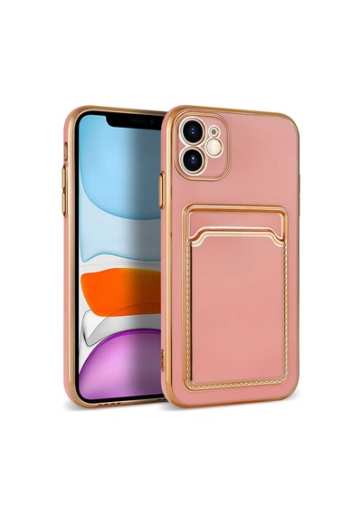 Zore İphone 11 Uyumlu Ogaa Bark Kartlıklı Kılıf-mavi