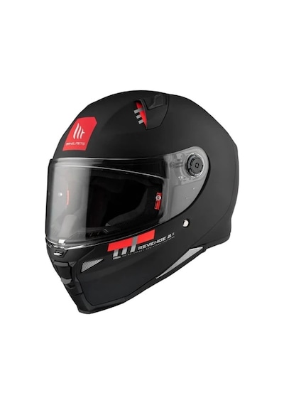 Mt Helmets Revenge 2 S Solıd A1 Motosiket Kaskı Mat Siyah