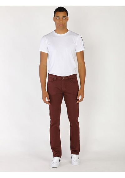 John Varvatos Erkek Pantolon /J02V563-005-Bordo