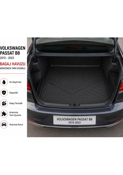 Volkswagen Passat B8.5 Sedan 2015-2022 Arası Bagaj Havuzu