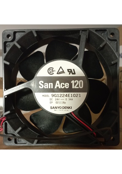 Sanyo Denki 9g1224e1021 120x120x38mm,24vdc