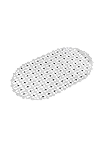 Eko Serisi Banyo - Küvet İçi Kaydırmaz Vantuzlu Oluklu Oval Paspas 63 X 34 Cm, Siyah Diğer