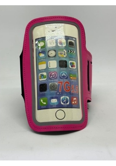 Pembe Apple iPhone Uyumlu 12 iPhone 13 Kol Bandı Spor İçin Telefon Kılıf 13.5 Cm 7 Cm Telefon Kılıfı