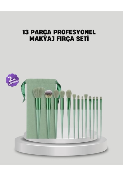 Profesyonel Makyaj Fırça Seti Yumuşak Kıllı Taşınabilir Çantalı