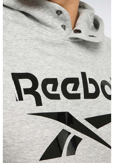 Reebok Overhead Hoody Fleece Gri Erkek Sweatshirt 000000000102237940