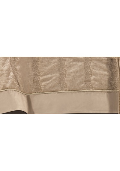 Goldroom Home Verona Nakışlı Çeyiz Seti 8 Parça Vizon
