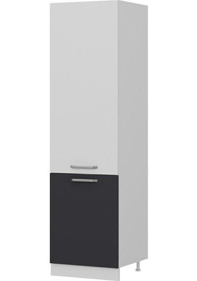 Minar 60 Cm Mutfak Boy Dolabı - Beyaz/antrasit D60-a1