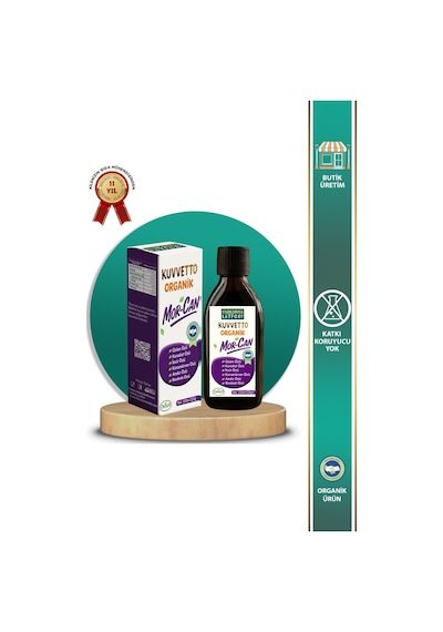 Kuvvetto Morcan Organik Baobab Özlü Mor Meyveli Karışım 220 Gram 220 G