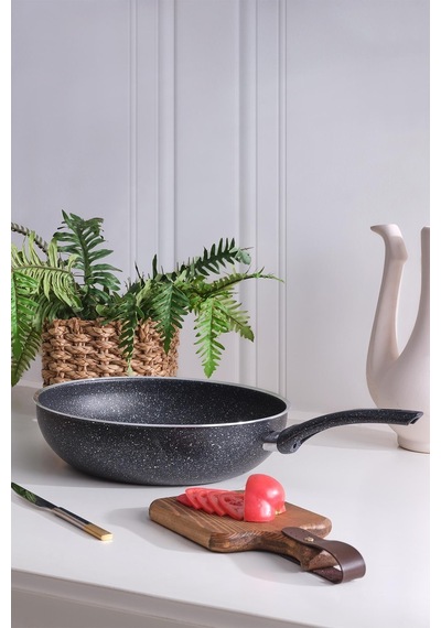 Wok Tava 26 Cm Granit Derin Vok Tavası