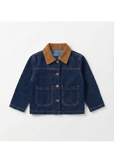 La Ciel Paris Çocuk Denim Ceket Lacivert