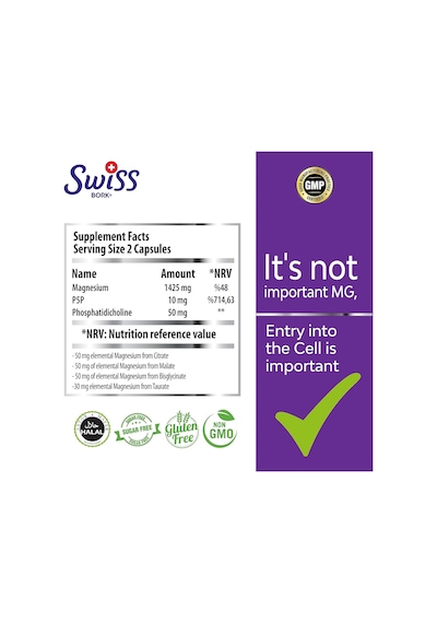 Mag - 5x Magnezyum 450 Mg 30 Vegan Kapsül