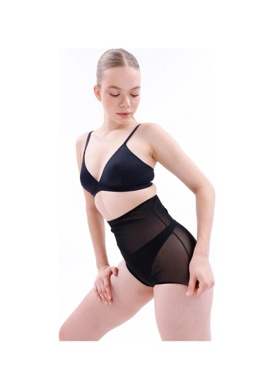 L'ombre Siyah Mı Emay 2706 Lazer Tül Toparlayıcı Slip Hayalet Külot Korse
