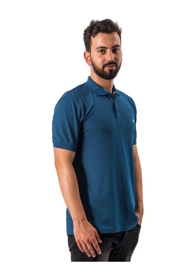 Freecamp Breeze Erkek Polo T-shirt-ındigo Indigo