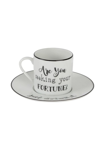 Be Happy Kahve Fincan Takımı 4 Parça Acı Kahve
