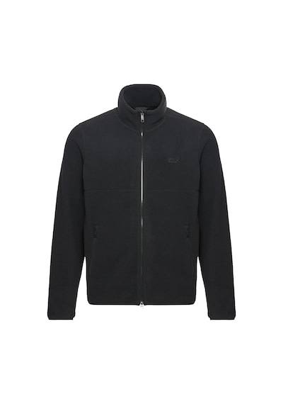 Jack Wolfskın Jack Wolfskin Lite Curl Fz Erkek Outdoor Ceketi 6000 Siyah