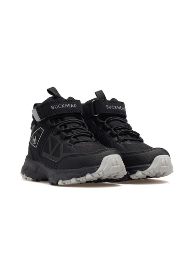 Buckhead Alaska Erkek Çocuk Waterproof Outdoor Günlük Bot 25k Buck3040 Siyah Siyah