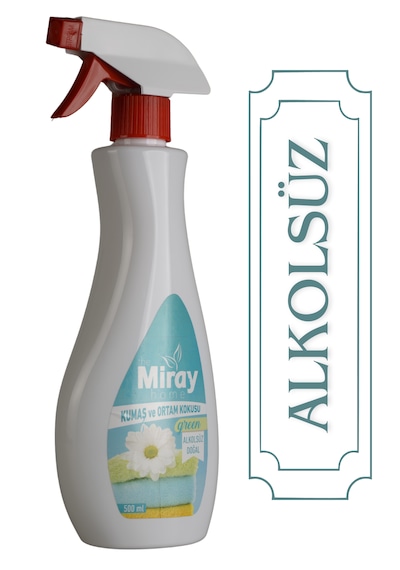 Miray Home Green Alkolsüz Kumaş ve Ortam Kokusu Sprey 500 ML
