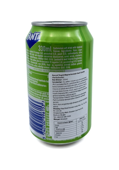 Fanta Peach-mango-exotic Üçlü Tadım Seti