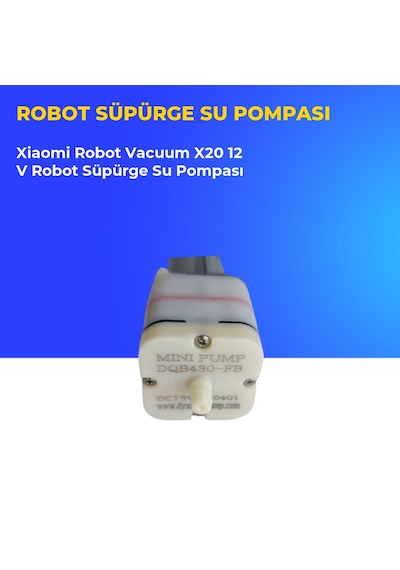 Xiaomi Robot Vacuum X20 12 V Robot Süpürge Su Pompası