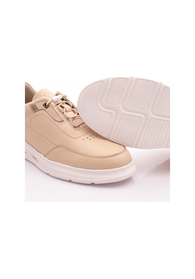 Dgn 2678 Erkek Sneaker Ayakkabi Bej Napa