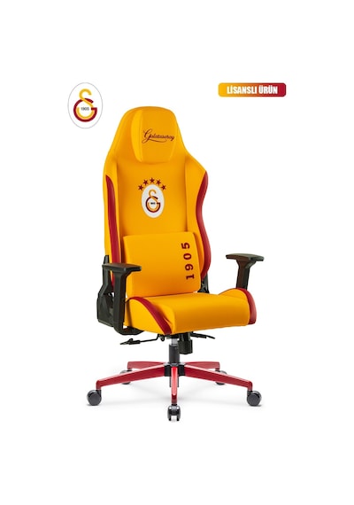 Fanchair X Galatasaray Sarı Kırmızı Lisanslı Oyuncu Koltuğu-107