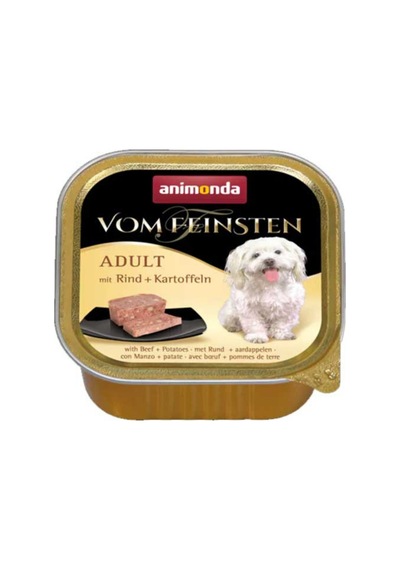 Animonda Vom Feinsten Biftekli Ve Patatesli Yetişkin Köpek Konservesi 150gr
