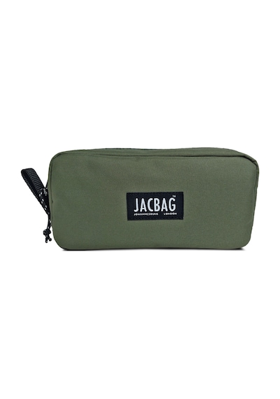 Jacbag Jac-06 Organizer Rulo Kalem Çantası Siyah - Haki Haki