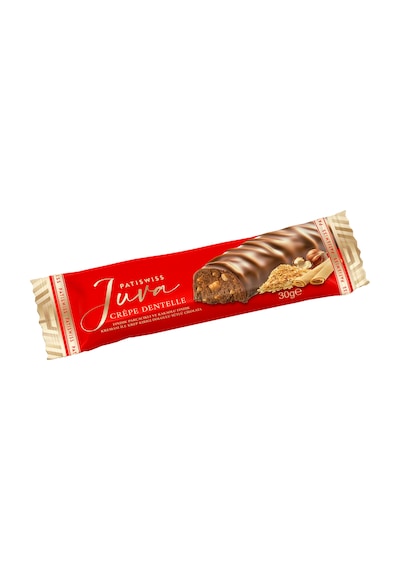 Juva Fındıklı, Kakaolu Ve Krep Kırıklı Sütlü Çikolata Bar, 30g