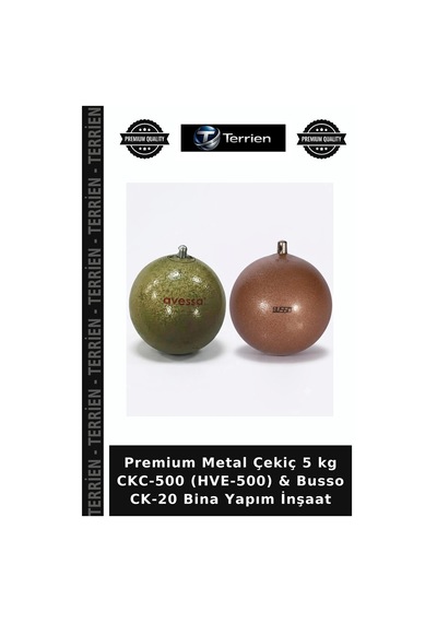 Premium Metal Çekiç 5 Kg Ckc-500 Hve-500 & Busso Ck-20 Bina Yapım İnşaat