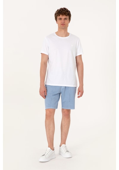 U.s. Polo Assn. Erkek Mavi Şort Örme 50306976-vr036 Mavi