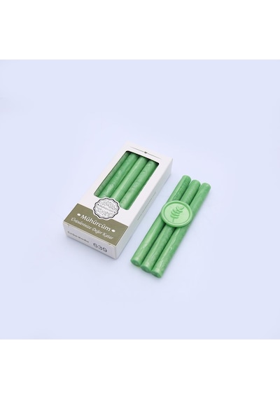 Mühür Mumu Çubuk 11mmx120mm 10 lu Paket Model: 639 YOSUN YEŞİL