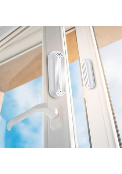 Tr Wifi Kapı Pencere Alarmı Mc400s, Tuya Uygulaması, Alexa İle Uyumlu Kapıların Ve Pencerelerin Açılış Ve Kapan