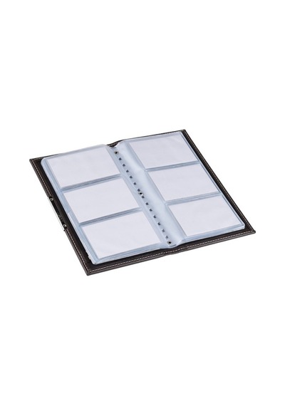 Kartvizit Albümü 3 Sıralı 144 Kartlık 12x21 Cm