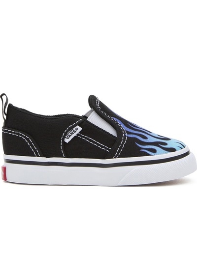 Vans Asher V Siyah Unisex Çocuk Sneaker Siyah