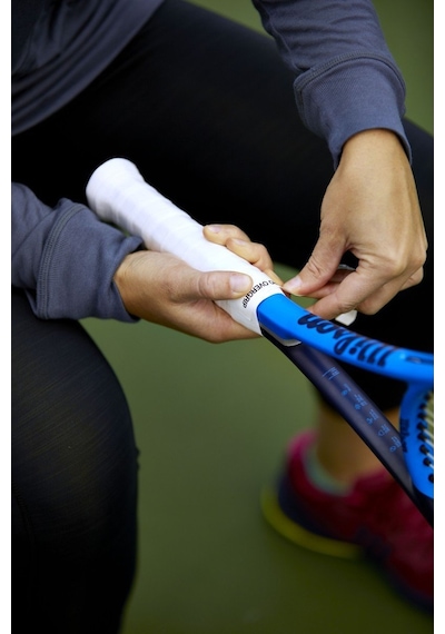 Wilson Pro Perforated Feel Delikli Overgrip Raket Gribi 12Li Beyaz
