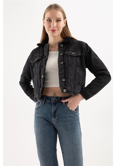 Fashion Frends Fashion Friends Kadın Jean Mont Kadın Jean Mont Siyah Xs